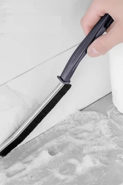 1 ADET Çok Amaçlı İnce Temizlik Fırçası  Derz Araları, Banyo, Mutfak, Lavabo Detay Temizleme Fırçası - Resim 6