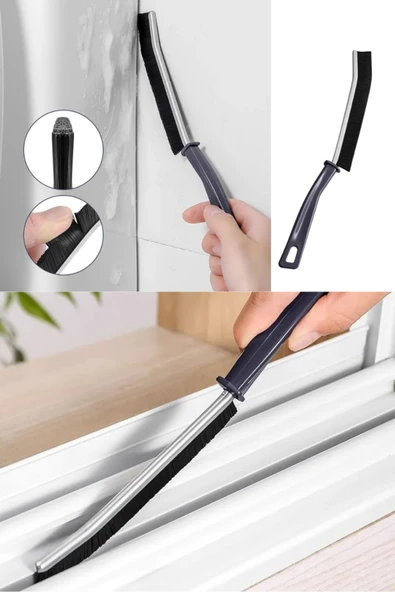 1 ADET Çok Amaçlı İnce Temizlik Fırçası  Derz Araları, Banyo, Mutfak, Lavabo Detay Temizleme Fırçası - Resim 2