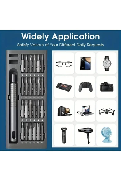 1 Arada Hassas Tornavida Seti, Elektronik Cihaz Tamir Kiti, Çok Fonksiyonlu Profesyonel Alet Seti, - Resim 3