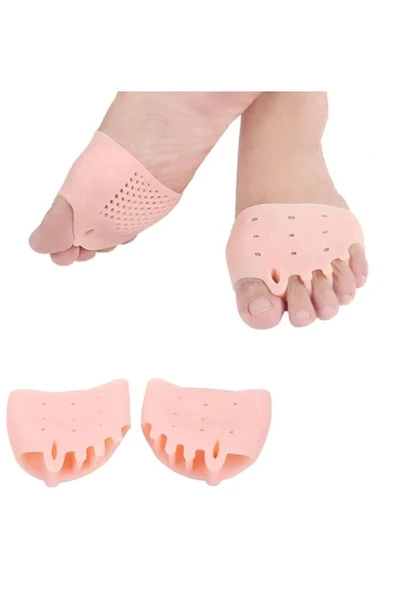 Ayak 5 Parmak Ayırıcı Makaralı Gömlek Silikon Bunyon Hava Alan Yeni Model - 3