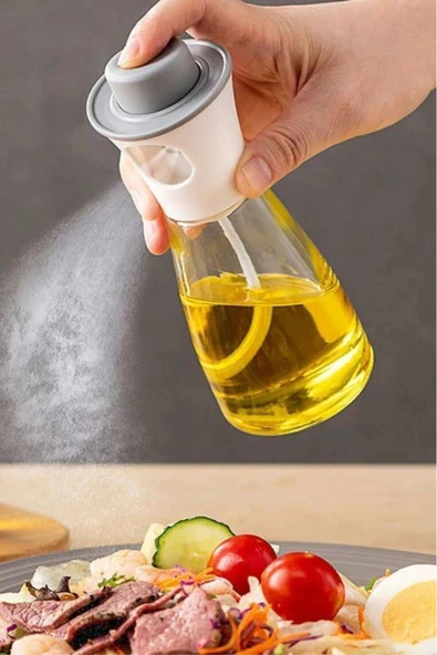 220 Ml Çok Amaçlı Spreyli Cam Şişe Sirkelik Yağdanlık ürün görseli 1