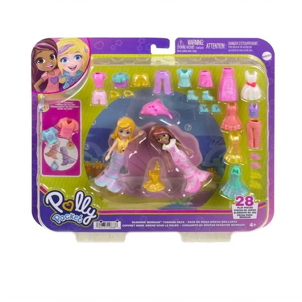 Polly Pocket ve Arkadaşları Farklı Moda Aksesuarları Oyun Setleri - Resim 3