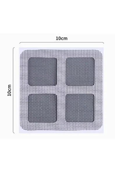 10 lu Lavabo Süzgeci Banyo Gider Süzgeci Sineklik Tamir Kiti Telli Gider Saç Toplayıcı - Resim 2