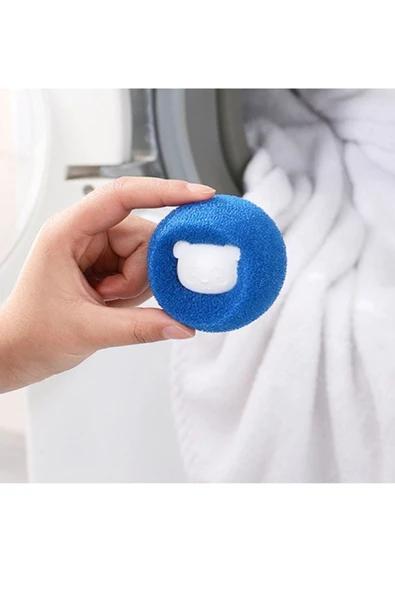 4 Adet Çamaşır Makinesi Tüy Toplama Topuu Tüy Toplayıcı (lU) - 3