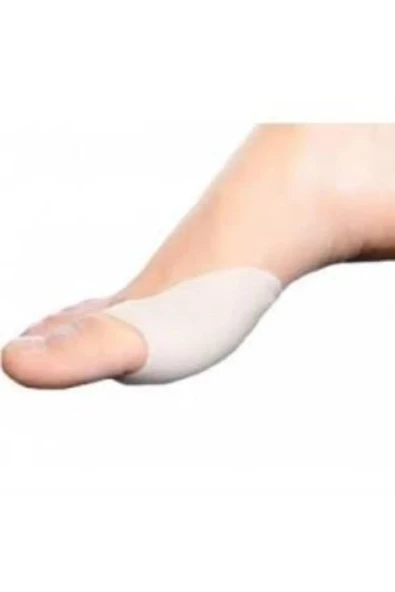 Ayak Baş Parmak Bunyon Koruyucu Makarasız Halluks Valgus Silikon Yara Nasır Set 2 Li Başparmak - Resim 5