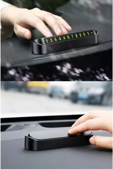 Araç Park Telefon Numaratörü Aç Kapa Oto Numaratik - Resim 2