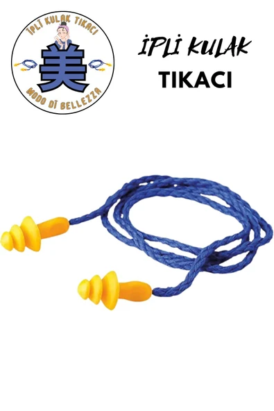 70cm Boyun İpli Su Geçirmez Kulak Tıpası Silikon Sünger Tıpa Ses Gürültü Yüzme Uyku İçin Tıkaç ürün görseli 1