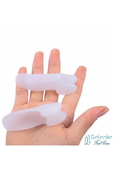 Ayak Serçe Parmak Makaralı Kemik Koruyucu 2 Li Set - Bunyon Kemik Çıkıntısı Önleyici - Resim 3