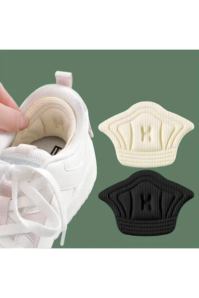 5 mm Taç Şeklinde Ayakakabı Topuk Vurma Önleyici Pedi 2 Adet ürün görseli 1