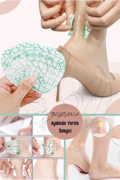 Ayakkabı Vurma Önleyici ve Su Geçirmez Bant 20lu Paket ürün görseli 1