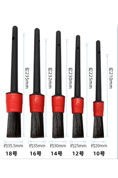 Araba Detaylı Temizlik Fırça Seti - Resim 2