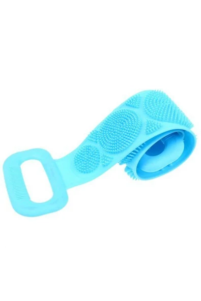 Banyo Sırt Kesesi Lif Çift Taraflı Silikon Sırt Kesesi Lif ürün görseli 1