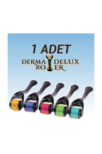 Bade Tatlar Derma Roller System 540 Iğne 1 Mm 1. Kalite Masaj Aleti Belgeli Dermoroller - Resim 5