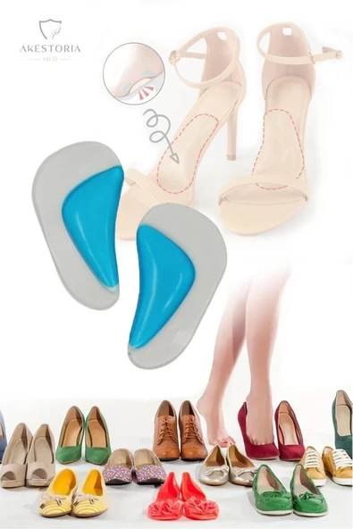 Çift Silikonlu Ark Destek Tabanlık Ayak Boşluk Doldurucu Fc-032 ürün görseli 1