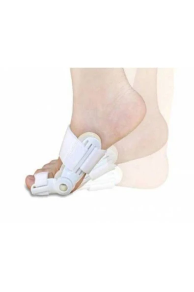 Ayak Bunyon Baş Parmak Kemik Koruyucu - Makaralı Kemik Düzeltici - 1 Adet Krem - Resim 2