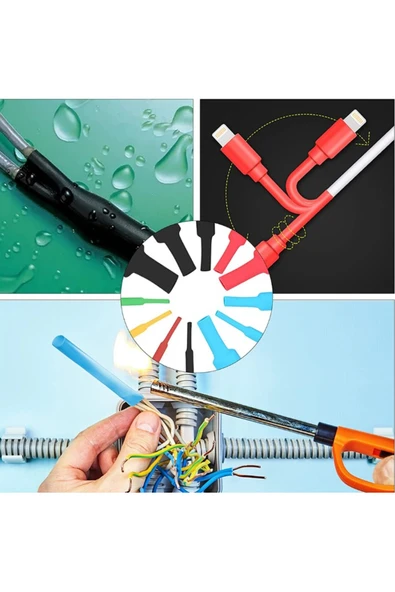 560 Parça Set Isıyla Daralan Makaron Kablo Koruyucu Kılıf (K246) - Resim 3