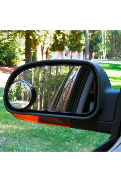 Buffer® Otomobil Geniş Açılı Araç Kör Nokta Dikiz Aynası Dikiz Aynası 1 Çift - Resim 3