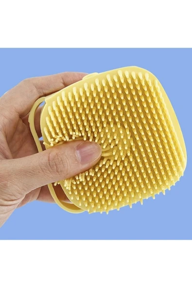 Banyo Kedi Köpek Hazneli Kese Masaj Fırçası Yumuşak ürün görseli 1