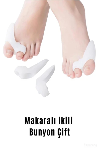 Ayak Bunyon Koruyucu Makaralı 2'li Set Silikon Bunyon Koruyucu ürün görseli