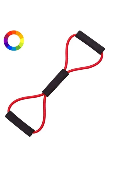 8 Şekil Egzersiz Direnç Lastiği/bandı ürün görseli