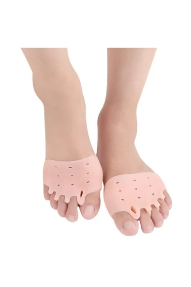 Ayak 5 Parmak Ayırıcı Makaralı Gömlek Silikon Bunyon Gece Aparatı