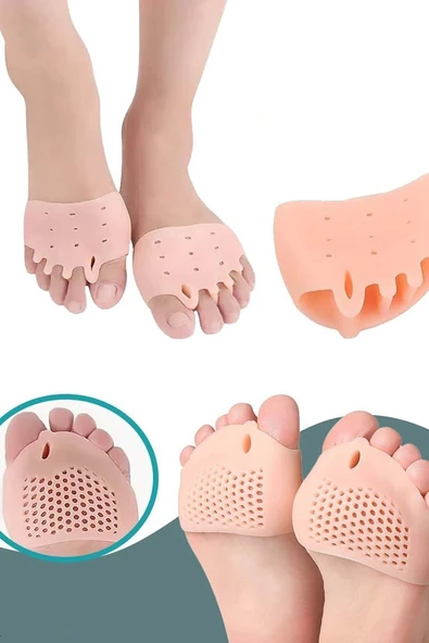 5 Parmak Makaralı Ayak Parmak Gömleği Kemik Bunyon Parmak Ayırma Aparatı Parmak Düzleştirme - Resim 2