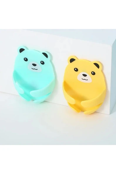 Ayıcık Desenli Sevimli Fiş Tutucu 8 adet ürün görseli 1