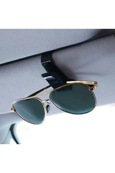 1 adet Araba Gözlük Tutucu Araba Bilet Tutucu Kimlik Tutucu - Resim 6