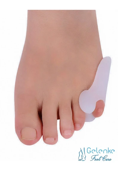 Ayak Serçe Parmak Makaralı Kemik Koruyucu 2 Li Set - Bunyon Kemik Çıkıntısı Önleyici - Resim 2