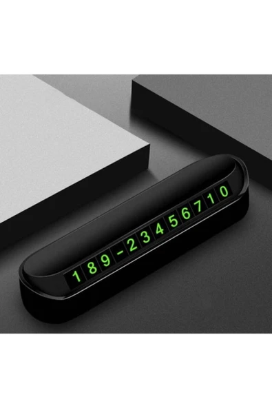 Aç-kapat Araç Içi Numaratör Araba Park Telefon Numarası - Resim 2