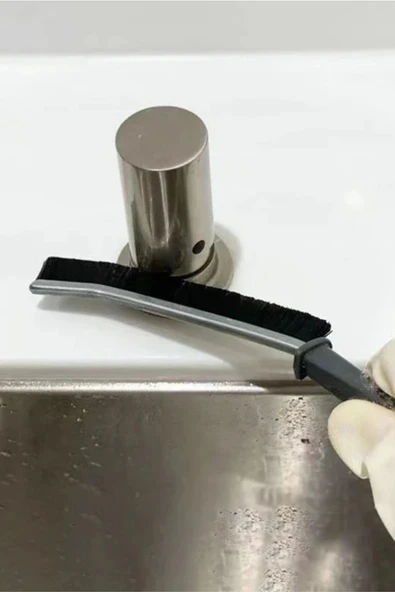 1 Adet Çok Amaçlı Ince Temizlik Fırçası Derz Araları, Banyo, Mutfak, Lavabo Detay Temizleme Fırçası - Resim 6