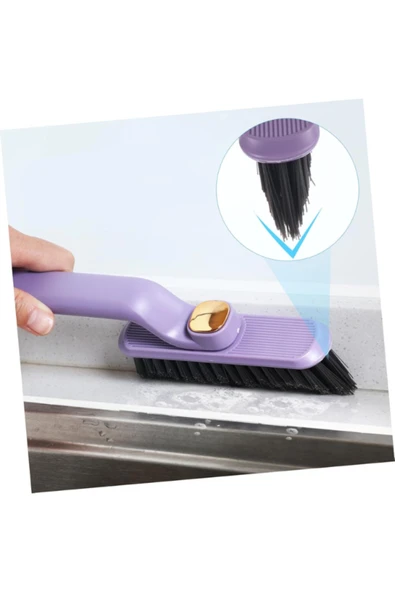 Cımbızlı ve Döner Başlıklı Çok Fonksiyonlu Derinlemesine Temizlik Fırçası - Resim 6