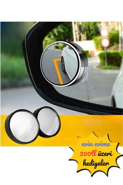 Araç Kör Nokta Park Etme Aynası Yapışkanlı Yuvarlak 2 Adet ürün görseli 1