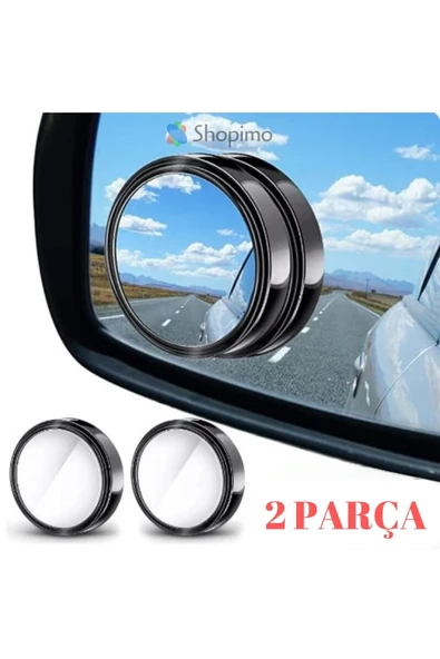 Ayarlanabilir Kör Nokta ve Park Aynası Yapıştırıcılı 2 Adet - Resim 3