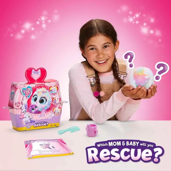 Scruff A Luvs Anne ve Yavrusu Sürpriz Kutu CRU09000 - Resim 4