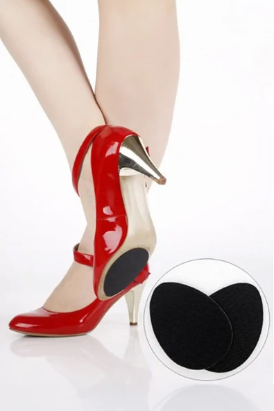 2 Adet Yeni Kaymaz Kendinden Yapışkanlı Ayakkabı Taban Koruyucu Kaydırmaz - Resim 3