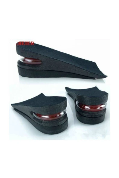 Air Boy Uzatıcı İçten topuk 5 cm-Siyah - Resim 4