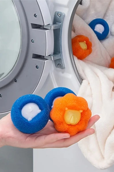 Çamaşır ve Kurutma Makinesi Tüy ve Kıl Toplama Topu 1 Adet - BTY-1472 ürün görseli 1