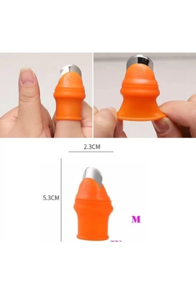 Baş Parmak Soyucu Ayıklayıcı Kesme Eldiveni - Resim 4