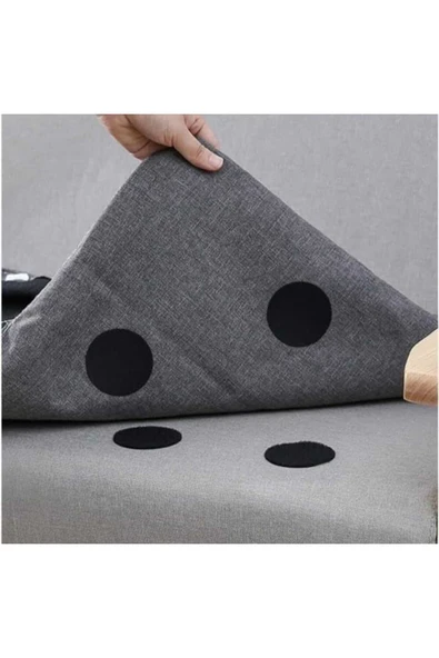 20 Adet Halı Kilim Koltuk Örtüsü Kaydırmaz Sabitleyici Cırt Yıkanabilir Kendinden Yapışkanlı Cırt - Resim 3