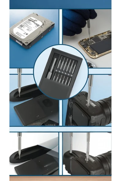 25 Parça Çok Fonksiyonlu Hassas Tornavida Seti Çok Amaçlı Set ürün görseli 1