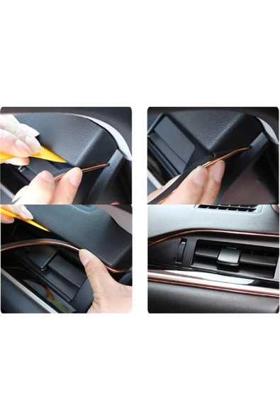 Araba Dekorasyon Şeridi 5 Metre Trim Şeridi - Resim 2