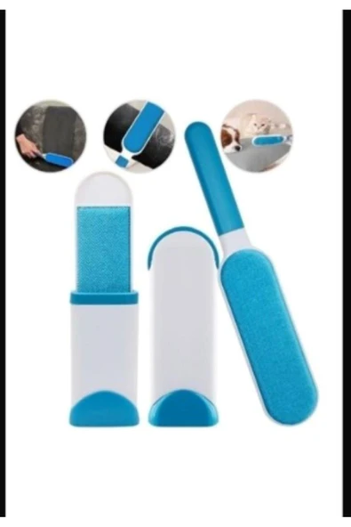 2li Set Kıl Tüy Toplayıcı Kendinden Temizlemeli Tarak.Hiı - Resim 2