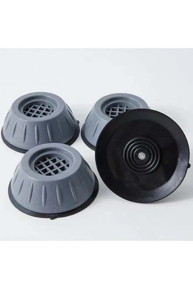 Çamaşır Makinesi Titreşim Önleyici Kaydırmaz Vantuzlu Stoper Set 4 Adet - Resim 2