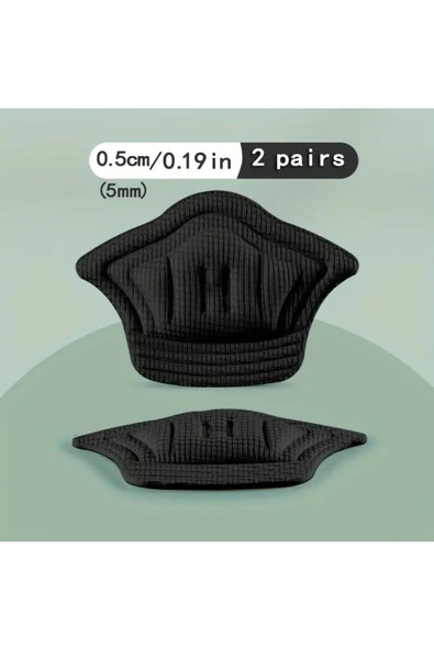 5 mm Taç Şeklinde Ayakakabı Topuk Vurma Önleyici Pedi 2 Adet - Resim 4