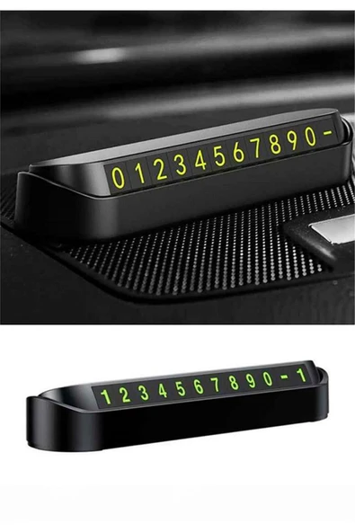 Araç Telefon Numaratör, Park Numara, Araç Numaratör, Araba Telefon Numara ürün görseli 1
