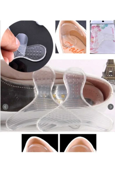 Ayakkabı Vurma Önleyici Koruyucu 2li Silikon T Şekilli Kaymaz - Resim 2