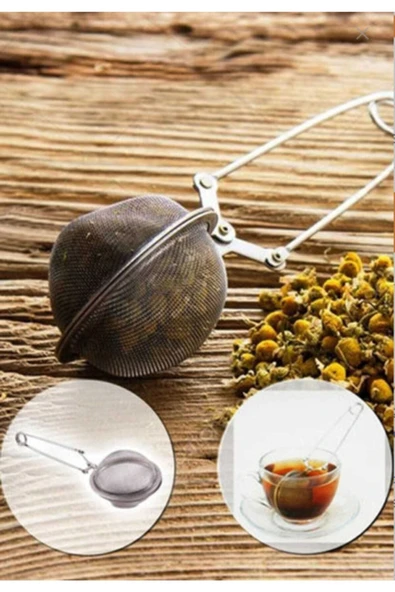 Bitki Çayı Demleme Süzgeçi Paslanmaz ürün görseli 1