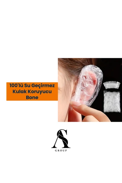 100’lü Su Geçirmez Kulak Koruyucu Bone ürün görseli 1