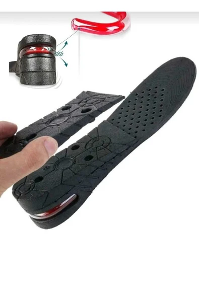 7 Cm Hava Yastıklı Gizli Topuk Uzatıcı Tabanlık Kadın & Erkek Ayakkabı Tabani ürün görseli 1